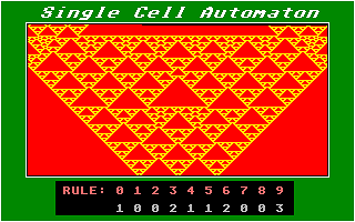 Single Cell Automaton atari screenshot